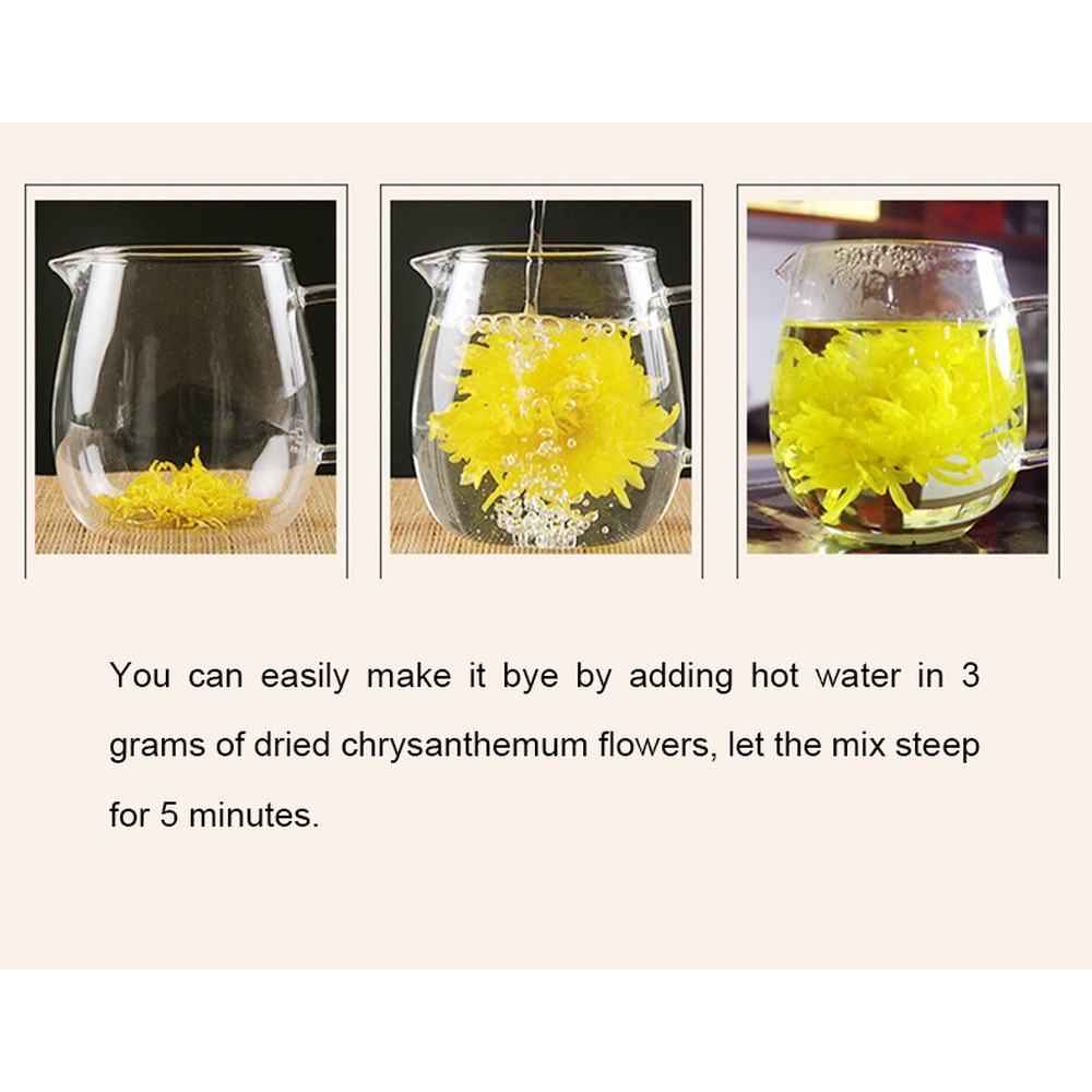 Golden Chrysanthemum 80g per Box