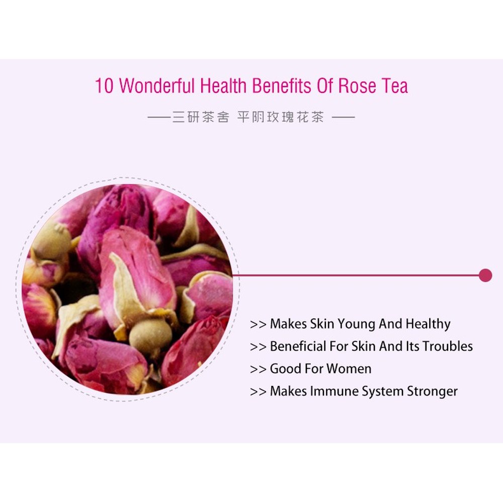 Dried Flower Tea - Rose 50g — view 2