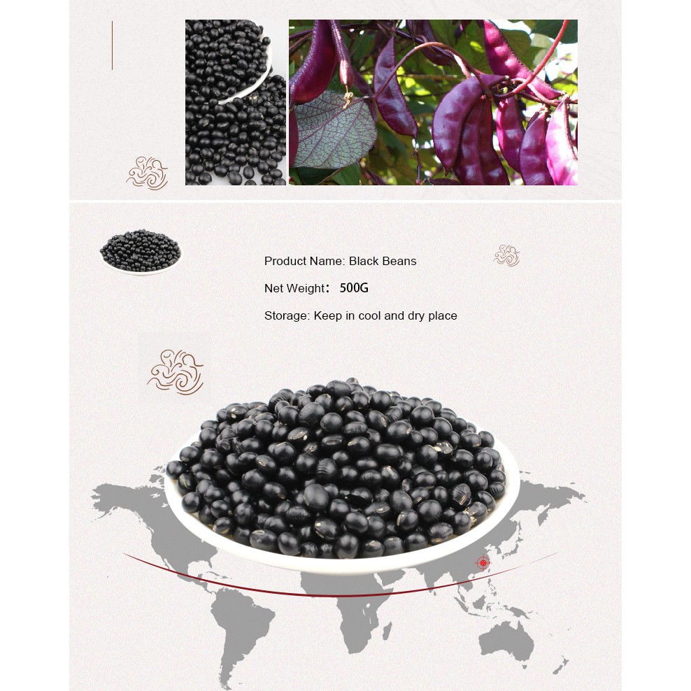 Black Beans 1kg — view 4