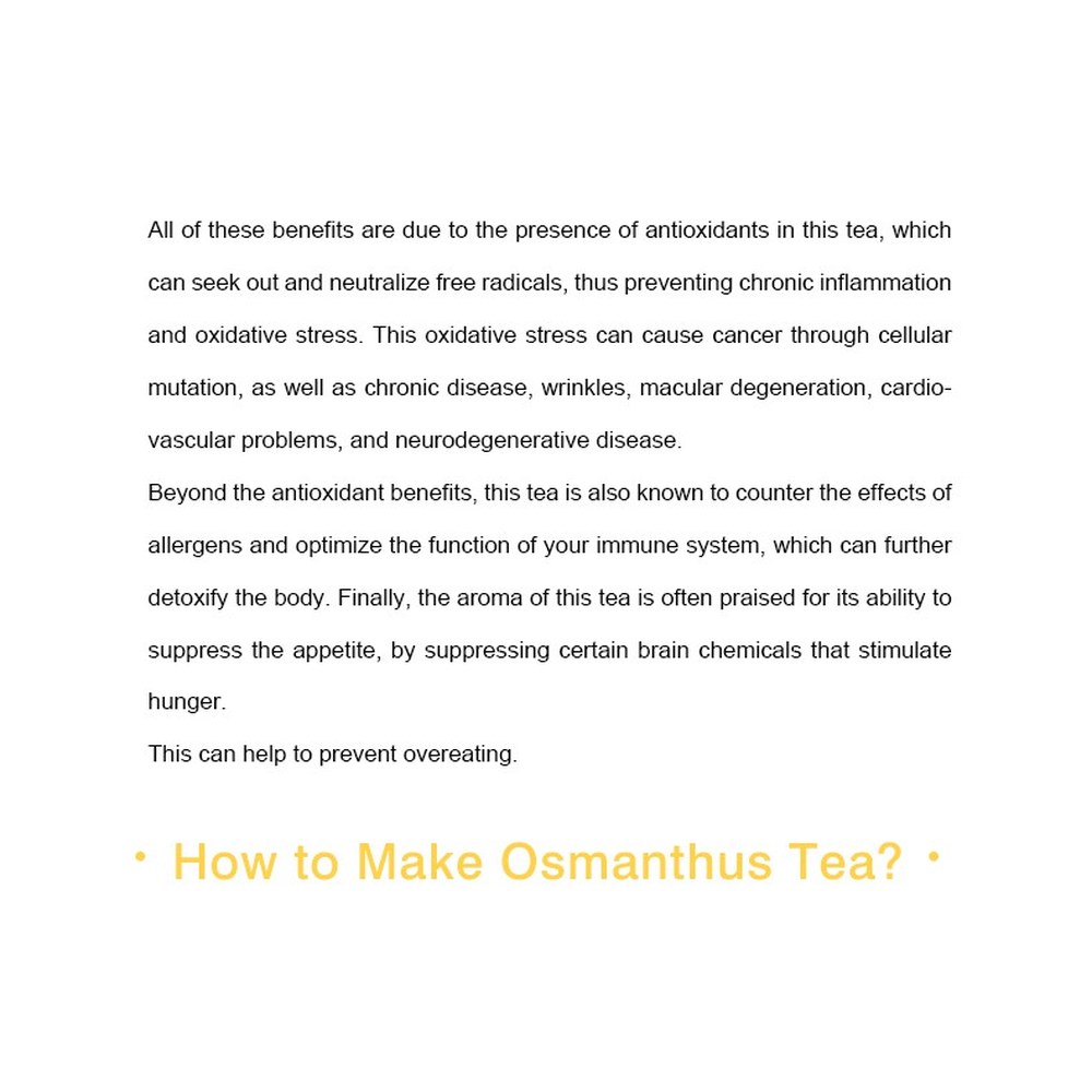 Osmanthus Tea 50g — view 2
