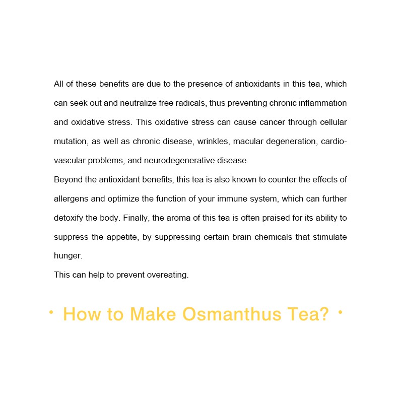 Osmanthus Tea 50g — view 6