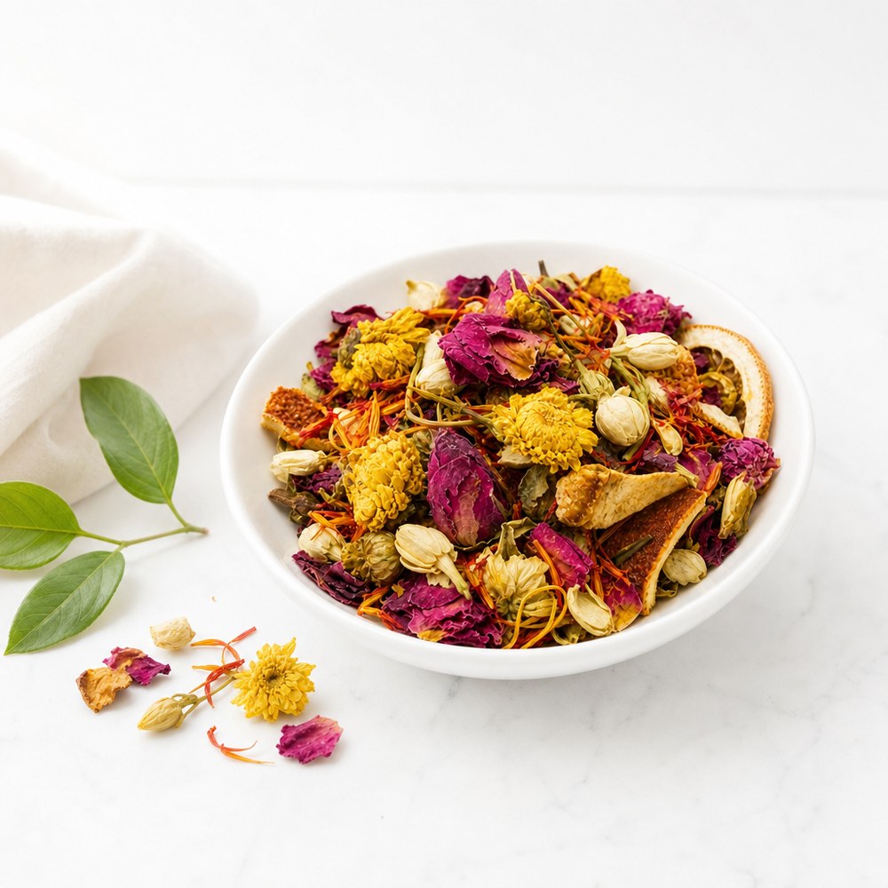 Flower Tea Combination 5 Flavors 50g Each
