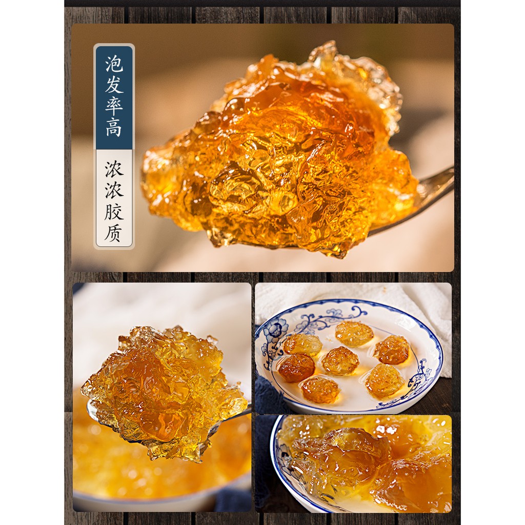 Grade A Peach Blossom Jelly with less impurities 500g — view 5