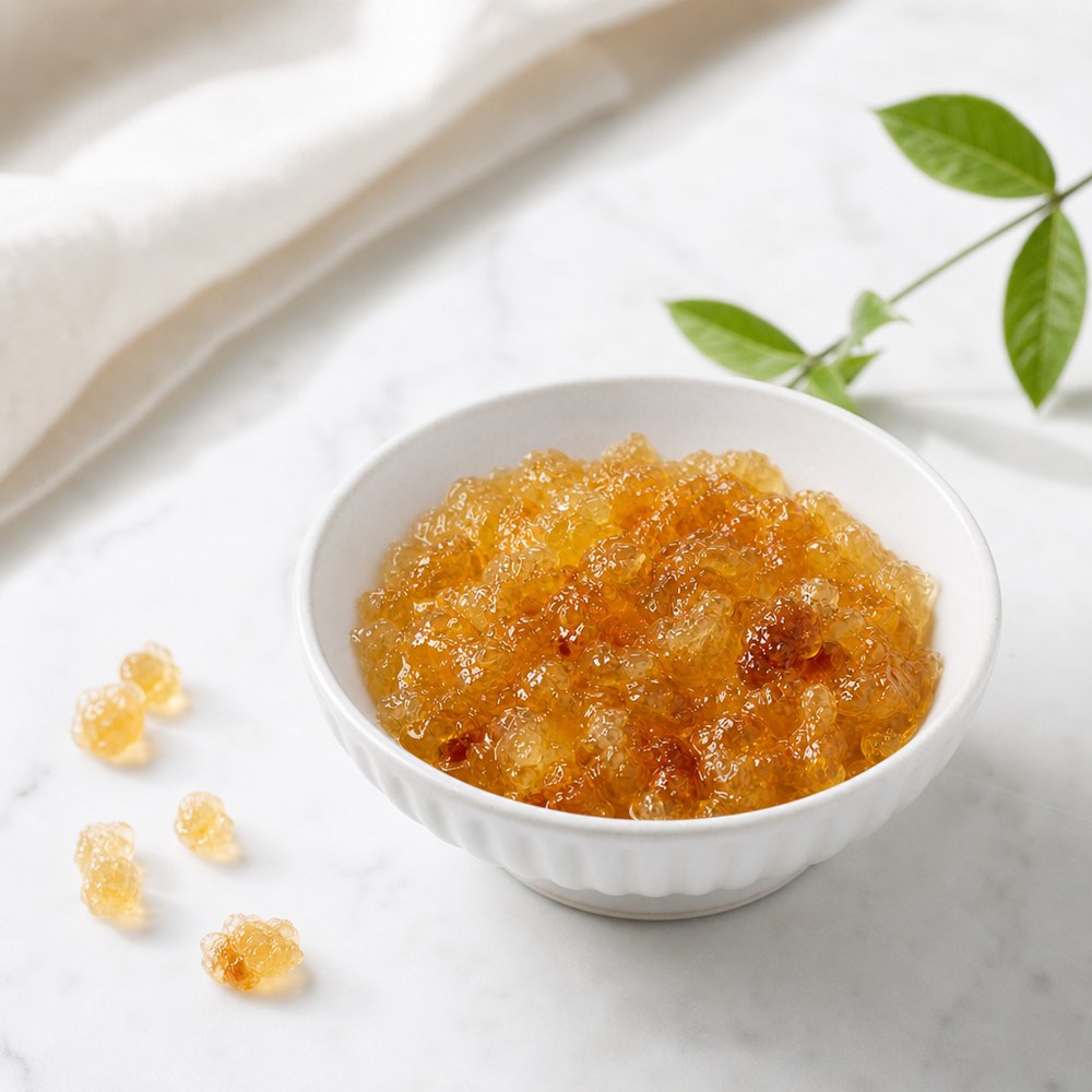 Grade A Peach Blossom Jelly with less impurities 500g