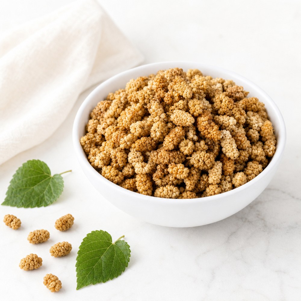 Natural Black Mulberry 1kg / White Mulberry 1kg
