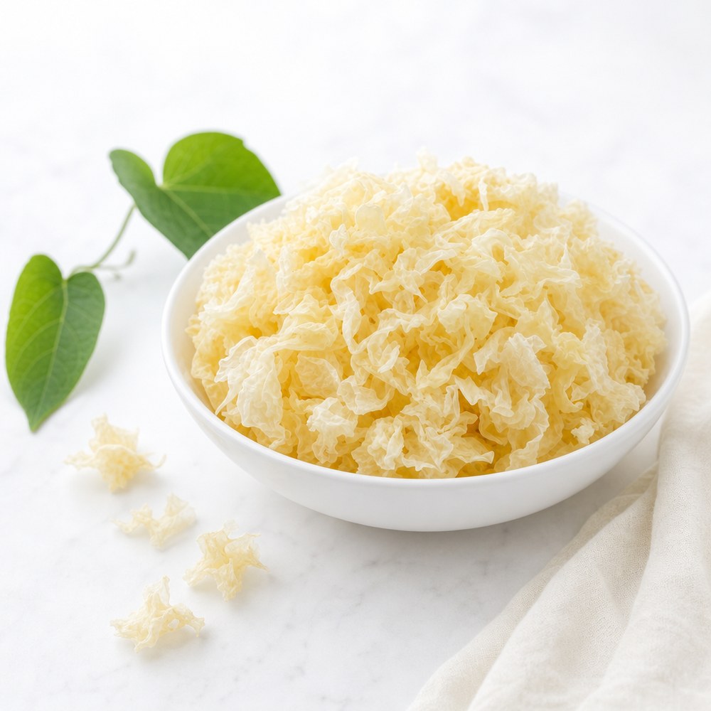 Premium Herbal White Fungus 80g No Need Wash And Soak