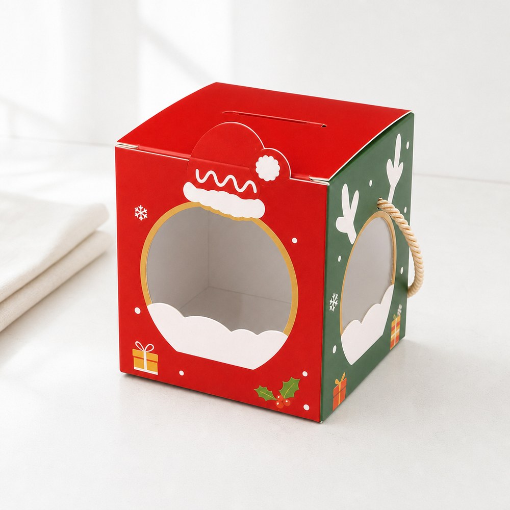 Christmas Gift Apple Box / Candy Box