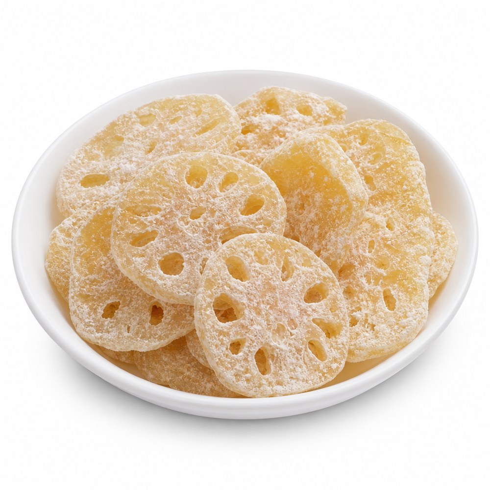 Natural Lotus Roots Slices 250g / Sugared Lotus Root 250g