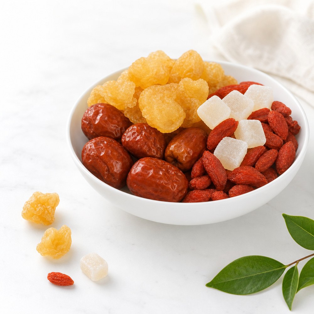 Tremella Companion 15Packs [ 2 Flavors ] Longan red dates / Pear Wolfberry