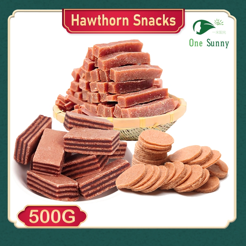 Hawthorn Snacks [ 2 Choices ] Hawthorn Wafers 320g / Hawthorn Slices 300g — view 3