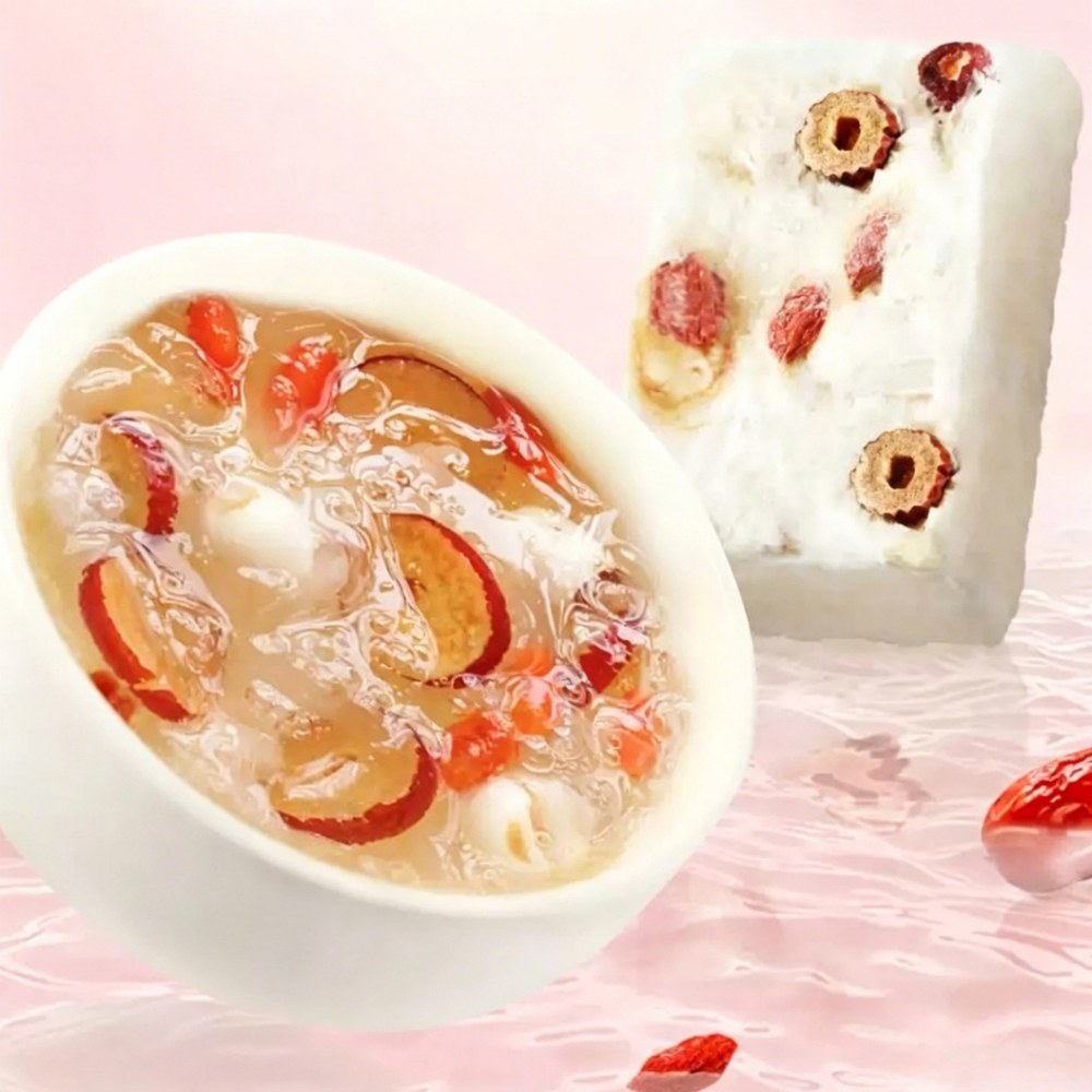 White Fungus Broth (60 Seconds To Drink) Assorted Flavors 15g x 8 Packs (120g) — view 2