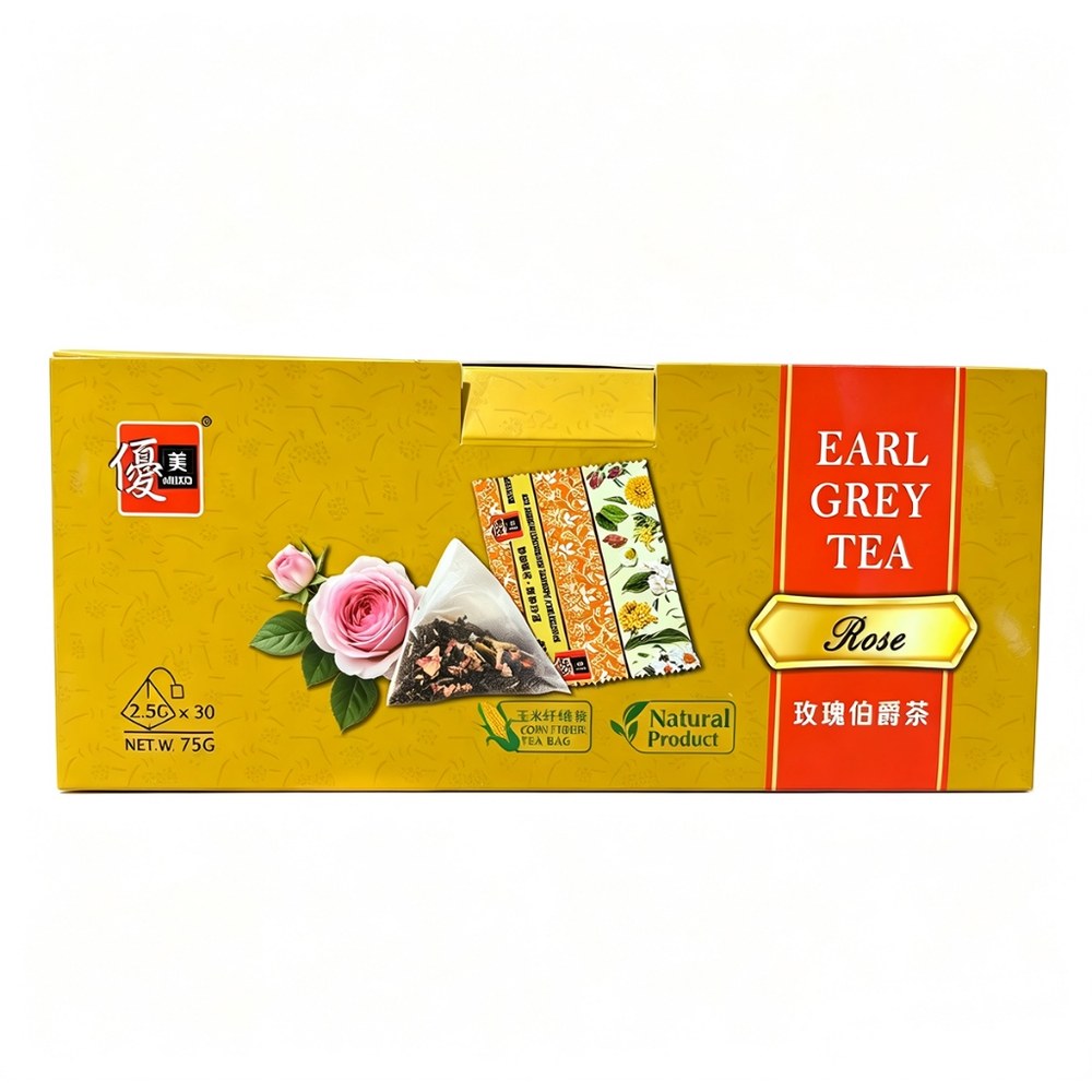 Rose Earl Grey Tea 2.5g X30 Sachets — view 2