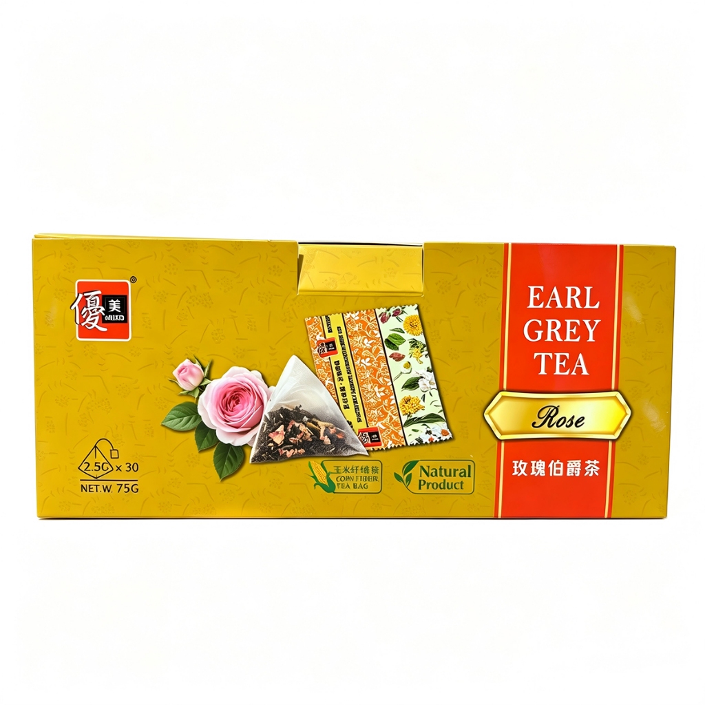 Rose Earl Grey Tea 2.5g X30 Sachets — view 4