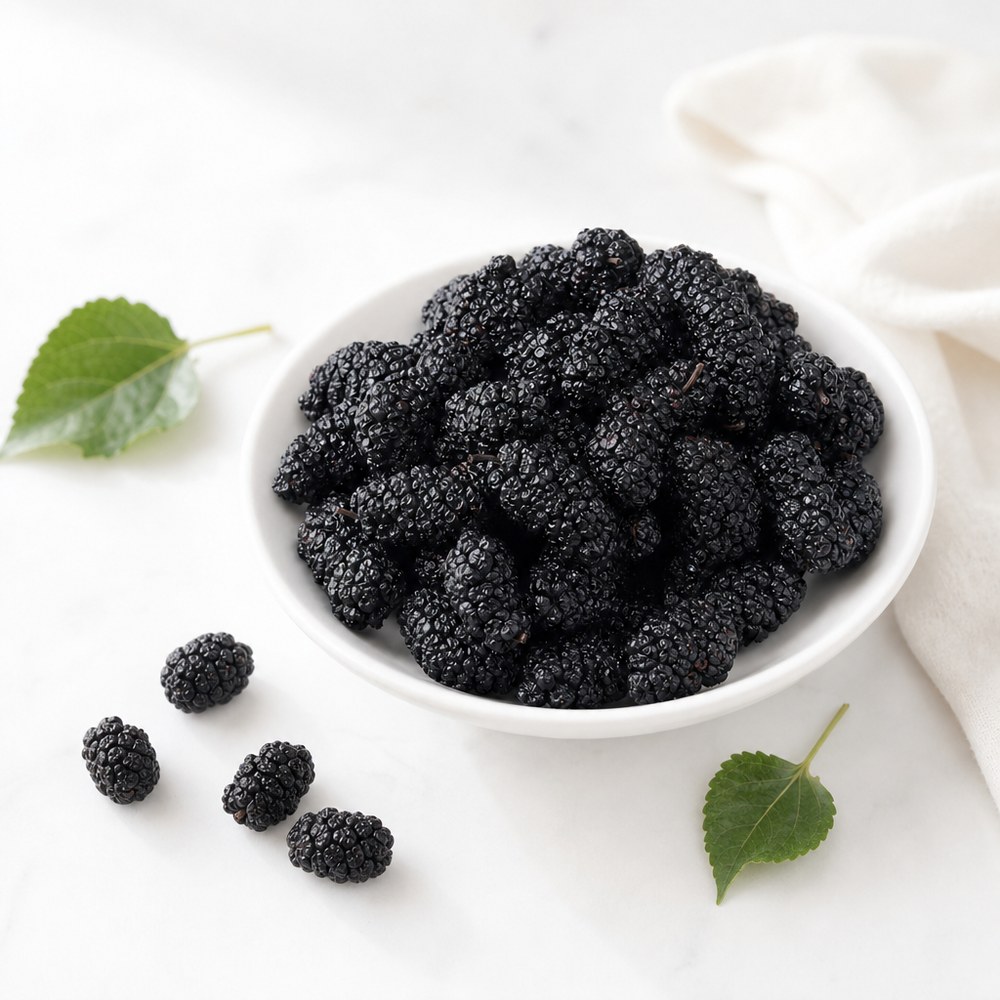 Natural Black Mulberry 250g / White Mulberry 250g