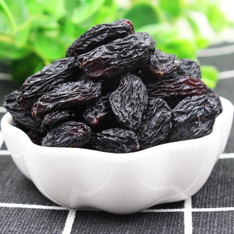 Fresh Jumbo Black Raisins 500g / Xinjiang Green Raisin 500g — view 4