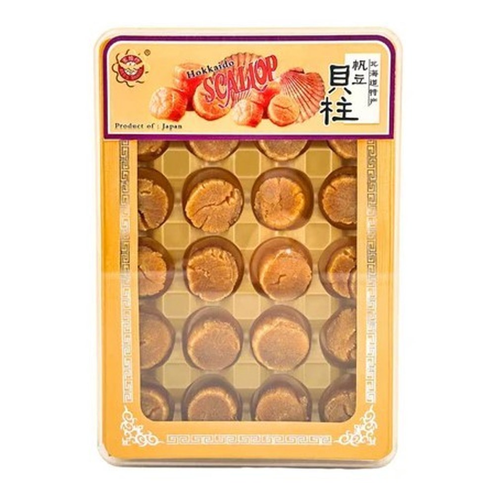 CNY Gift One Sunny Premium Dried Hokkaido Scallops (Size L) 140g — view 2