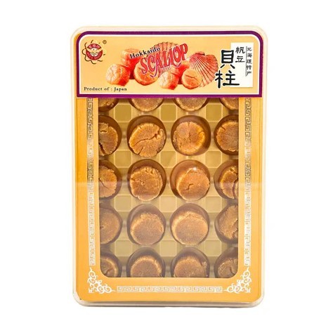 CNY Gift One Sunny Premium Dried Hokkaido Scallops (Size L) 140g — view 3