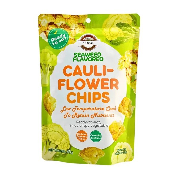 Freeze-Dry Fruits Vege 300g / Seaweed Cauliflower Chips 85g / Seaweed Lotus Root Chips75G — view 4