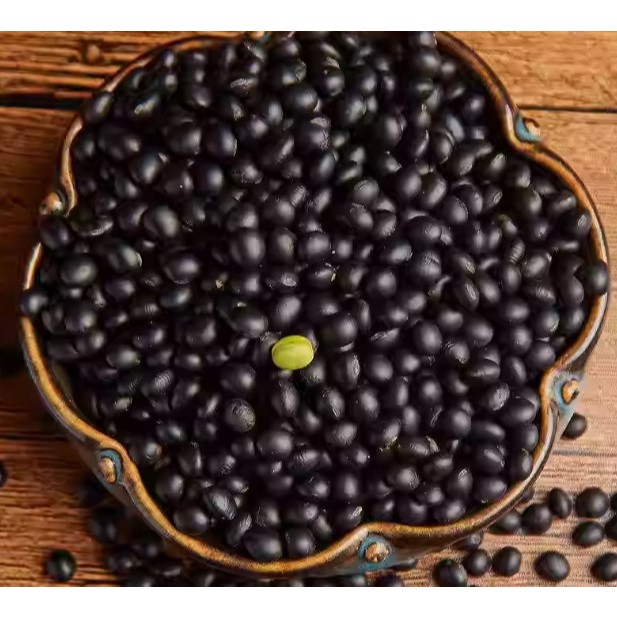 Organic Black Soybean with Green Kernels 500gX2Packs — view 4