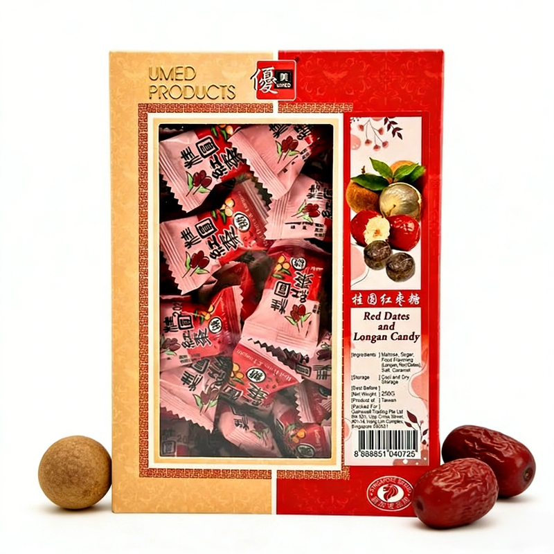 [ Product of Taiwan ] Red Dates & Longan Candy 250g — view 3