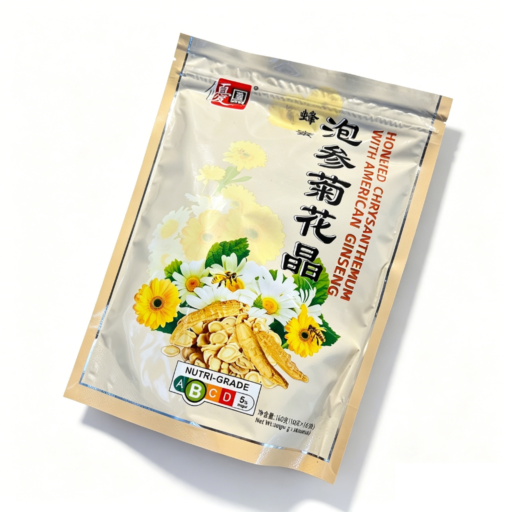 Honeyed Chrysanthemum with American Ginseng 10g X16 Sachets — view 3