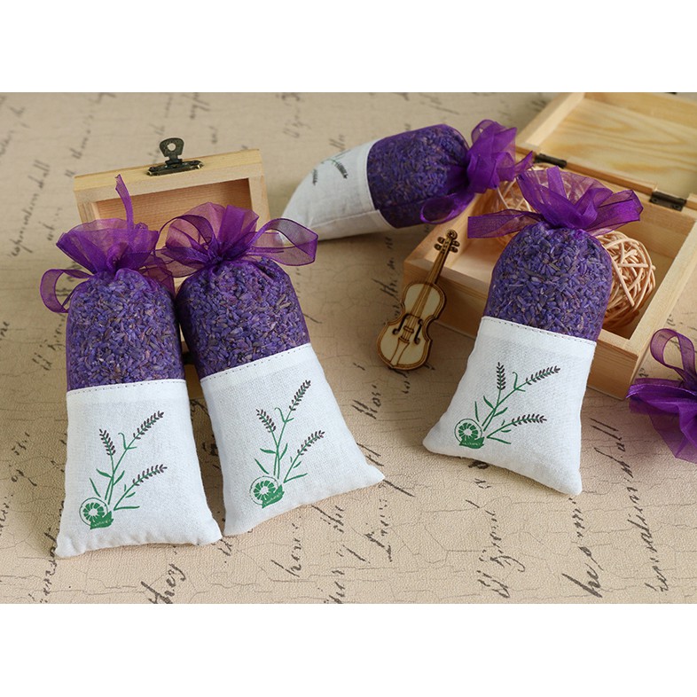 Natural Flower Sachet Over 8 Types / Lavender / Rose / Jasmine / Rosemary / Osmanthus Around 25gm — view 6