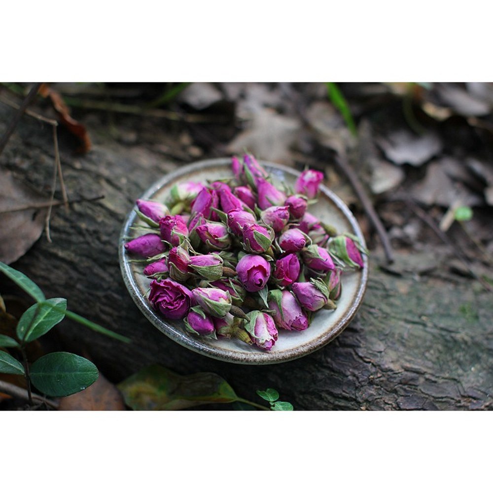 Dried Flower Tea - French Rose(Pink) 50g — view 2
