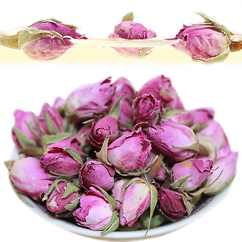 Dried Flower Tea - French Rose(Pink) 50g — view 4