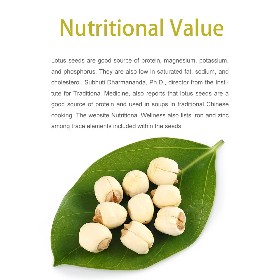 [ First 30 only] Buy White Lotus Seeds 300g Red Dates Slices 50g — view 5